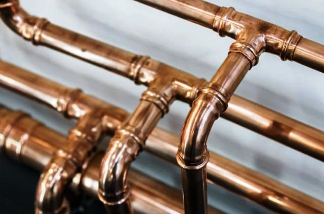 Copper Plumbing Pipes