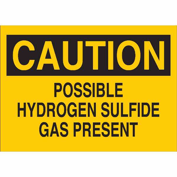 Hydrogen Sulfide Gas Warning