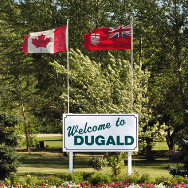 Dudald Welcome Hyway Sign